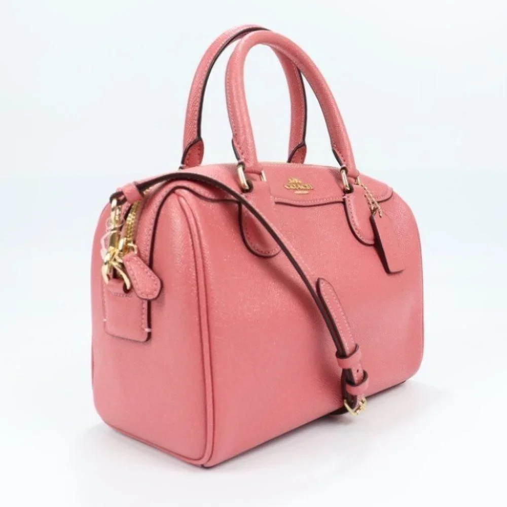 Mini Bennett Peony Glitter Satchel Bag F31377 - Picture 11 of 16
